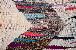 Tapete Berbere Marroquino Boucherouite 145 x 310 cm