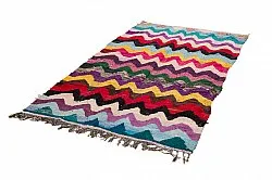 Tapete Berbere Marroquino Boucherouite 125 x 235 cm