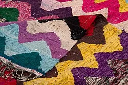 Tapete Berbere Marroquino Boucherouite 125 x 235 cm