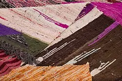 Tapete Berbere Marroquino Boucherouite 130 x 275 cm