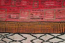 Tapete Berbere Marroquino Boucherouite 150 x 365 cm