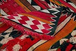 Tapete Berbere Marroquino Boucherouite 150 x 365 cm