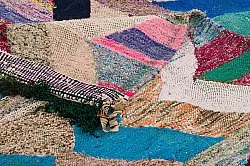 Tapete Berbere Marroquino Boucherouite 130 x 275 cm