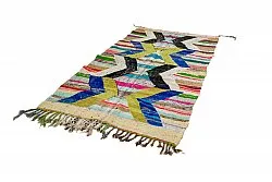 Tapete Berbere Marroquino Boucherouite 135 x 250 cm