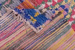 Tapete Berbere Marroquino Boucherouite 260 x 105 cm