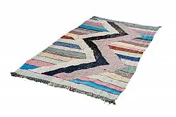 Tapete Berbere Marroquino Boucherouite 130 x 230 cm