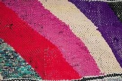 Tapete Berbere Marroquino Boucherouite 140 x 210 cm