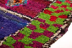 Tapete Berbere Marroquino Boucherouite 145 x 305 cm