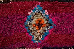 Tapete Berbere Marroquino Boucherouite 145 x 305 cm