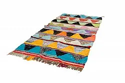 Tapete Berbere Marroquino Boucherouite 135 x 270 cm