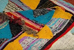 Tapete Berbere Marroquino Boucherouite 135 x 270 cm