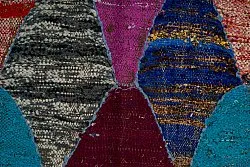 Tapete Berbere Marroquino Boucherouite 125 x 225 cm