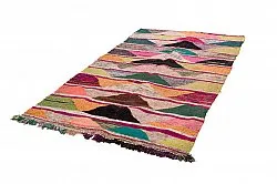 Tapete Berbere Marroquino Boucherouite 135 x 265 cm