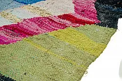 Tapete Berbere Marroquino Boucherouite 125 x 240 cm