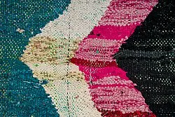 Tapete Berbere Marroquino Boucherouite 125 x 240 cm