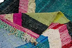 Tapete Berbere Marroquino Boucherouite 125 x 240 cm