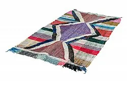 Tapete Berbere Marroquino Boucherouite 125 x 210 cm