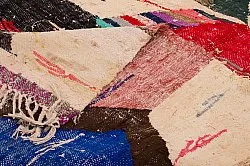 Tapete Berbere Marroquino Boucherouite 125 x 240 cm