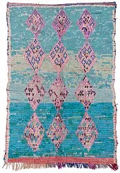 Tapete Berbere Marroquino Boucherouite 190 x 125 cm