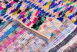 Tapete Berbere Marroquino Boucherouite 265 x 145 cm