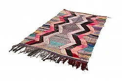 Tapete Berbere Marroquino Boucherouite 150 x 260 cm