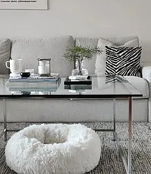 Tapete de lã - Otago (cinza/preto)