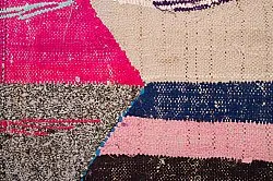 Tapete Berbere Marroquino Boucherouite 125 x 260 cm