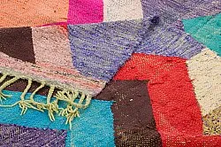 Tapete Berbere Marroquino Boucherouite 135 x 265 cm