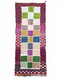 Tapete Berbere Marroquino Boucherouite 280 x 115 cm