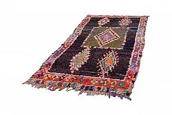 Tapete Berbere Marroquino Boucherouite 280 x 130 cm