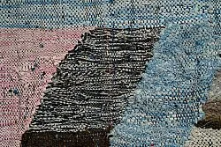 Tapete Berbere Marroquino Boucherouite 140 x 255 cm