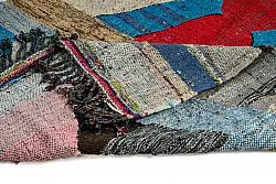 Tapete Berbere Marroquino Boucherouite 140 x 255 cm