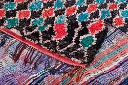 Tapete Berbere Marroquino Boucherouite 395 x 180 cm