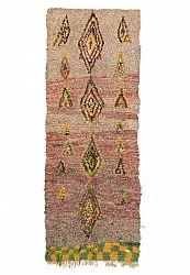 Tapete Berbere Marroquino Boucherouite 230 x 80 cm