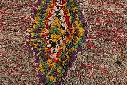 Tapete Berbere Marroquino Boucherouite 230 x 80 cm