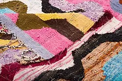 Tapete Berbere Marroquino Boucherouite 140 x 265 cm