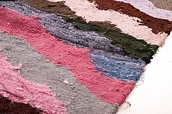 Tapete Berbere Marroquino Boucherouite 145 x 275 cm