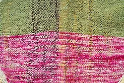 Tapete Berbere Marroquino Boucherouite 145 x 255 cm