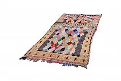 Tapete Berbere Marroquino Boucherouite 255 x 115 cm