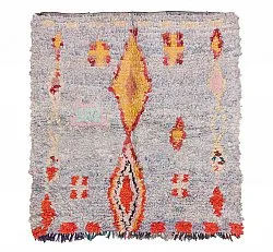 Tapete Berbere Marroquino Boucherouite 160 x 145 cm