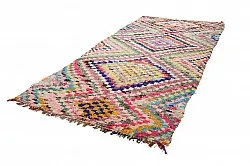 Tapete Berbere Marroquino Boucherouite 145 x 365 cm
