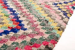 Tapete Berbere Marroquino Boucherouite 145 x 365 cm