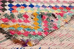 Tapete Berbere Marroquino Boucherouite 145 x 365 cm