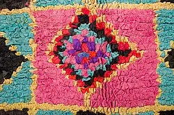 Tapete Berbere Marroquino Boucherouite 135 x 315 cm