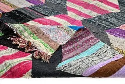 Tapete Berbere Marroquino Boucherouite 130 x 265 cm