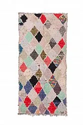 Tapete Berbere Marroquino Boucherouite 240 x 115 cm