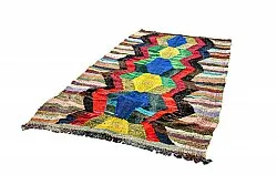 Tapete Berbere Marroquino Boucherouite 150 x 275 cm