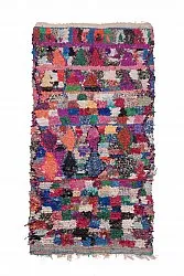 Tapete Berbere Marroquino Boucherouite 250 x 130 cm