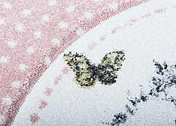 Barnmatta - Atlas Teddybear (rosa)