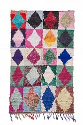 Tapete Berbere Marroquino Boucherouite 265 x 155 cm
